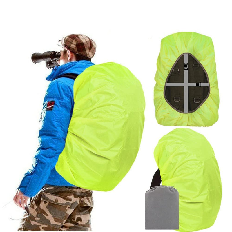 Joy Walker Waterproof Backpack Rain Cover for (15 - 90L) (Light Green, XXL (for 70 - 90L backpack))