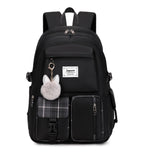 Joymoze Cute Backpack for Girl Teenager Daily Backpack Women Backpack Purse Black