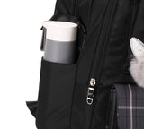 Joymoze Cute Backpack for Girl Teenager Daily Backpack Women Backpack Purse Black