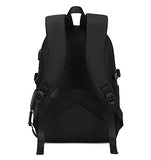 Joymoze Women Fashion Travel Backpack Set Roomy Laptop Rucksack Set Casual Daypack for Girl Black