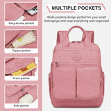 Joyway Women's Backpack Purse, Fashionable Mini Backpack Crossbody Bag, Small Daypack for Teen Girls, Work, Travel (Pink)