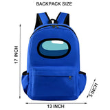 JR rutien Backpack Laptop Outdoor Sport Travel Walking Hiking Waterproof Backpack 17 Inch (Royal Blue)