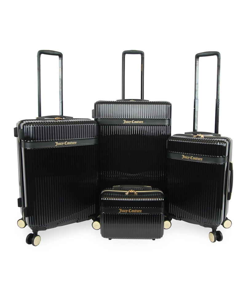 Juicy Couture Adeline Hardside 4pc Set - 21", 25", 29" and 13" vanity case