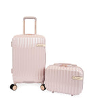 Juicy Couture Chelise Hardside 2pc Set - 21" carry - on and 13" vanity case