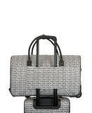 Juicy Couture Evelyn 3pc Softside Luggage Set - 21" carry - on, 29" check - in and 22" rolling duffel