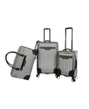 Juicy Couture Evelyn 3pc Softside Luggage Set - 21" carry - on, 29" check - in and 22" rolling duffel