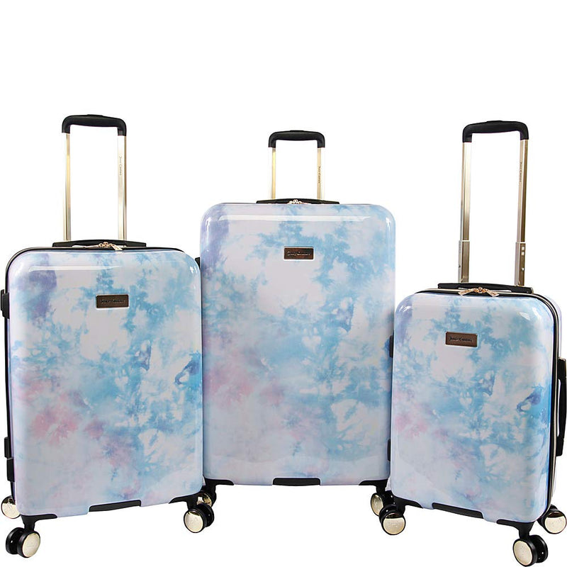 Juicy Couture Sadie 3 - piece Hardside Spinner Luggage Set Luggage Set, Purple