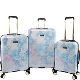 Juicy Couture Sadie 3-piece Hardside Spinner Luggage Set Luggage Set, Purple