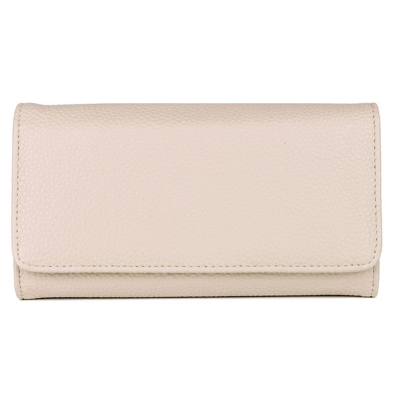 Julia Buxton Bianca Wallet White Pepper