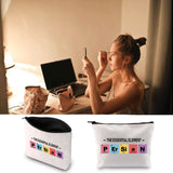 JXGZSO Funny Persian Pride Cosmetic Bag Love Persian Makeup Pouch Persian New Year Happy Norouz Gift Persian Gift (essential element Bag)