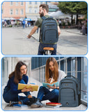 kadilong Laptop Backpack for Men,School Bookbag for Teens Boys with USB Port for College Business