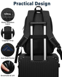 kadilong School Backpacks for Teen Boys Laptop Backpack Men,Bookbag College Computer Bag with USB Charging Port for Work Business Middle High School Student,Black