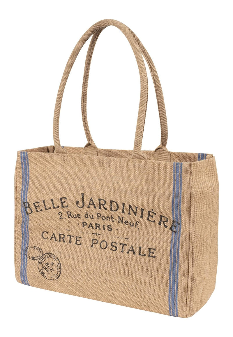 KAF Home Jute Market Tote Bag with Handles (Bell Jardinere)