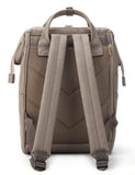 Kah&Kee Leather Backpack for Women and Men 15 - inch Laptop Bag | Teacher Professional, Diaper Bag Backpack, Ideal for Work, School, Nurse, College & Travel (Dark Gray, Medium)