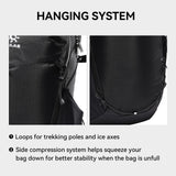 KAILAS Far Mountain16L Lightweight Hiking Backpack Trekking Daypack Small Backpacks Traveling Camping Silent Black