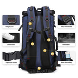 KAKA Travel Backpack, Carry On Backpack Durable Convertible Duffle Bag Fit for 17.3 Inch Laptop for Men and Women(Large 40L)