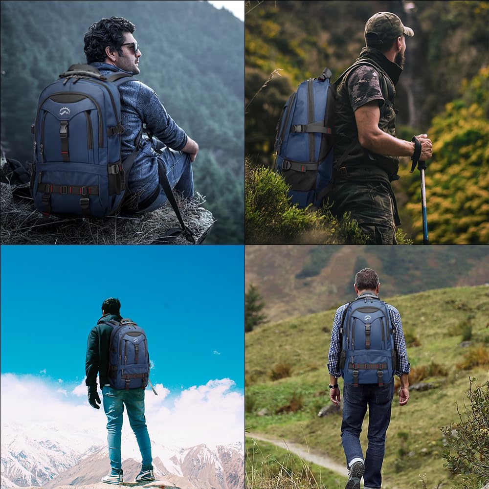 Kacka Rucksack KAKA Travel Backpack Fight Approved with 17.3 inch Laptop Lackpack ...