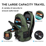 KAKA Travel Backpack Fight Approved with 17.3 inch Laptop Lackpack Compartment Outdoor Duffle Bag for men and women