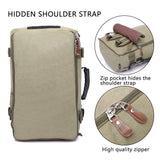 KAKA Travel Laptop Backpack, Green, 15.6 - inch Laptop Compartment