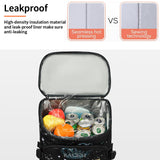Kalesi Cooler Backpack 36 Cans Lightweight Insulated Backpack Cooler Leak - Proof Travel Camping Lunch Backpack Outdoor Cutlery Backpack for Men and Women (B - Starry Sky)