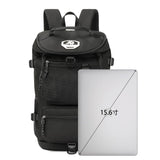 Kalesi Gym Duffle Bag Backpack 4 - Way Waterproof with Shoes Compartment for travel Sport Hiking laptop (Black)