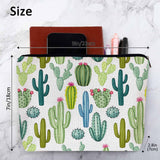 Kalygon Cactus Makeup Bag For Women, Adorable Cosmetic Bag Makeup Bags, Tropical Succulent Cactus Cacti Green Zipper Bag Travel Bags Toiletry Organizers Pouch Bags Washing Bags For Gym Bathroom