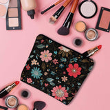 Kalygon Woman Makeup Bag Paisley Flower, Colorful Paisley Floral Red Makeup Bags Travel Cosmetic Bags Toiletry Makeup Organizer Pencil Pouch Make Up Cosmetic Bag For Owners Lady Birthday Gifts