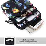 KAMO Multifunction Phone Bag One Shoulder Phone Waist Bag Diagonal Cross Bag Smart Phone Case Outdoor Bag Triple Zip Hipster Crossbody Purse for Women & Men