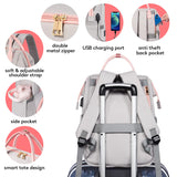 Kaome Lunch Backpack 15.6 Inch Laptop Backpack for Women with USB Port Nurse Gift Teacher Work Backpack Cooler Insulated Lunch Bag Waterproof Daypacks for Work Picnic Travel Anti - theft