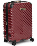 KARL LAGERFELD Paris womens Luggage Medium Upright,Burgundy,One Size