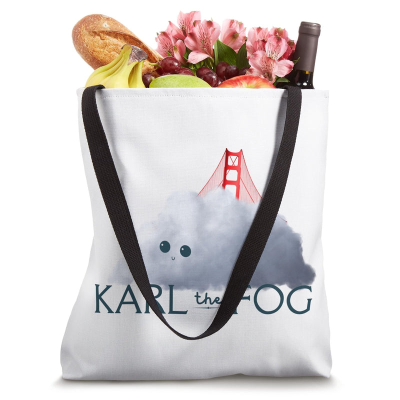 Karl the Fog San Francisco Tote Bag