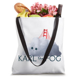 Karl the Fog San Francisco Tote Bag