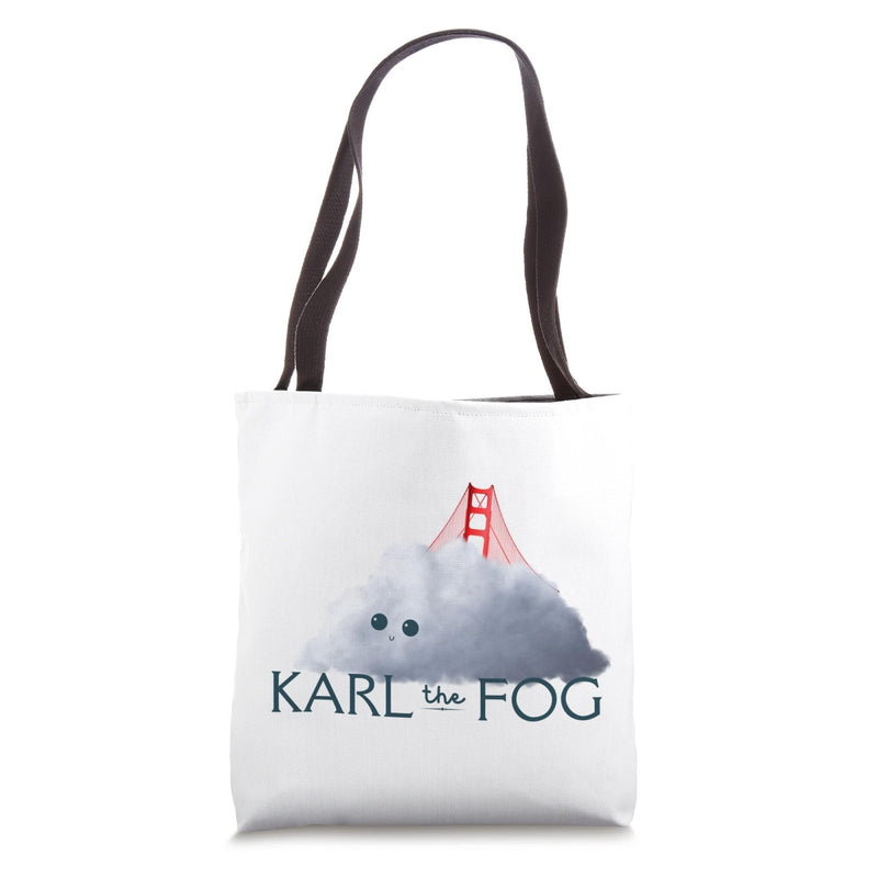 Karl the Fog San Francisco Tote Bag