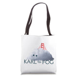 Karl the Fog San Francisco Tote Bag