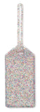 Kate Spade New York, Silicone Luggage Tag with Strap, Multi Glitter | Backpacks4Less