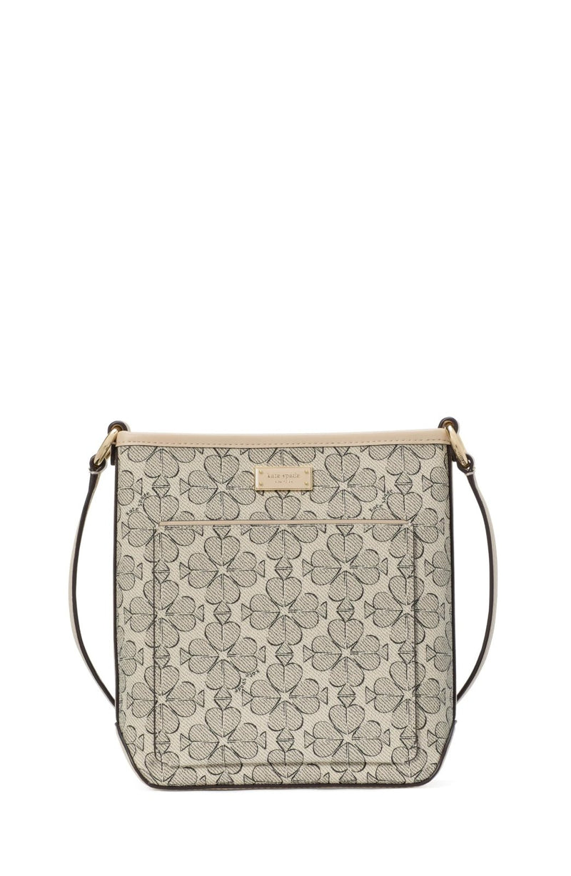 kate spade new york Spade Flower Coated Canvas Small Swingpack, Neutral Multi