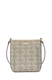 kate spade new york Spade Flower Coated Canvas Small Swingpack, Neutral Multi