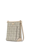 kate spade new york Spade Flower Coated Canvas Small Swingpack, Neutral Multi