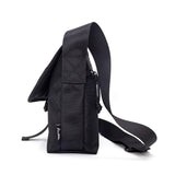 KAUKKO Classic Messenger Bag Durable Water - Resistant fits 10inch Tablet (04BLACK)