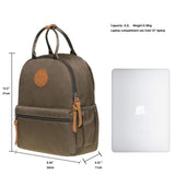 KAUKKO Classic （Mini） Backpack for Everyday,8.2L