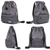 KAUKKO Drawstring Sports Backpack Gym Yoga Bag Shoulder Rucksack for Men and Women