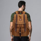 KAUKKO Ep6 Unisex Backpack, Khaki[k1016], L, For outdoor use