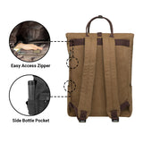 KAUKKO Laptop Backpack for Women Men,Casual Backpack (47 - 2 - KHAKI)