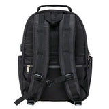 KAUKKO Laptop Backpacks for 14" Notebook Casual Computer Bag Stylish Pattern Daypack for Work Travel Business 27BLACK,11.8L