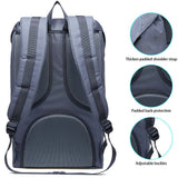 KAUKKO Laptop Outdoor Backpack, Causal Daybag Travel Hiking Rucksack fits 15 - Inch Laptop(Grey)