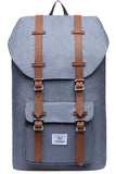 KAUKKO Laptop Outdoor Backpack, Causal Daybag Travel Hiking Rucksack fits 15 - Inch Laptop(Grey)