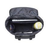 KAUKKO Laptop Outdoor Backpack Traveling Daypack Hiking Rucksack Large Capacity Bag Fits 15.6"(5 - 8 - Black)