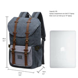 KAUKKO Laptop Outdoor Backpack, Traveling Rucksack Fits 15.6 Inch Laptop (E5 - 1BG2)