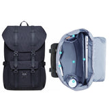 KAUKKO Laptop Travel Backpack Outdoor Casual Rucksack Fits 15.6 Inch Laptop(18 - black)