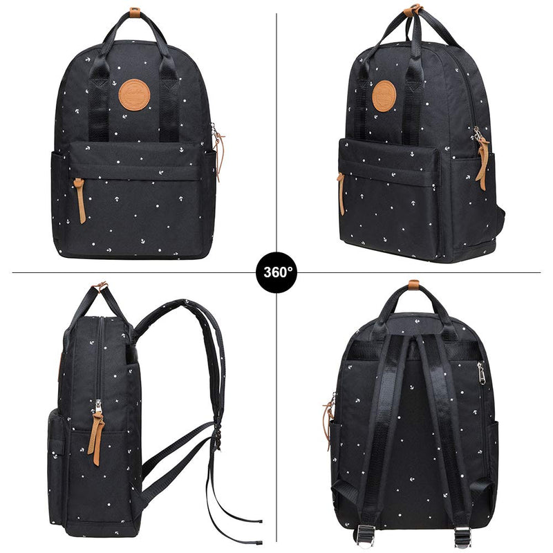 KAUKKO Lightweight Backpack Casual Travel Daypack Causal Backpack Shoulder Book Bag Multipurpose Daypacks